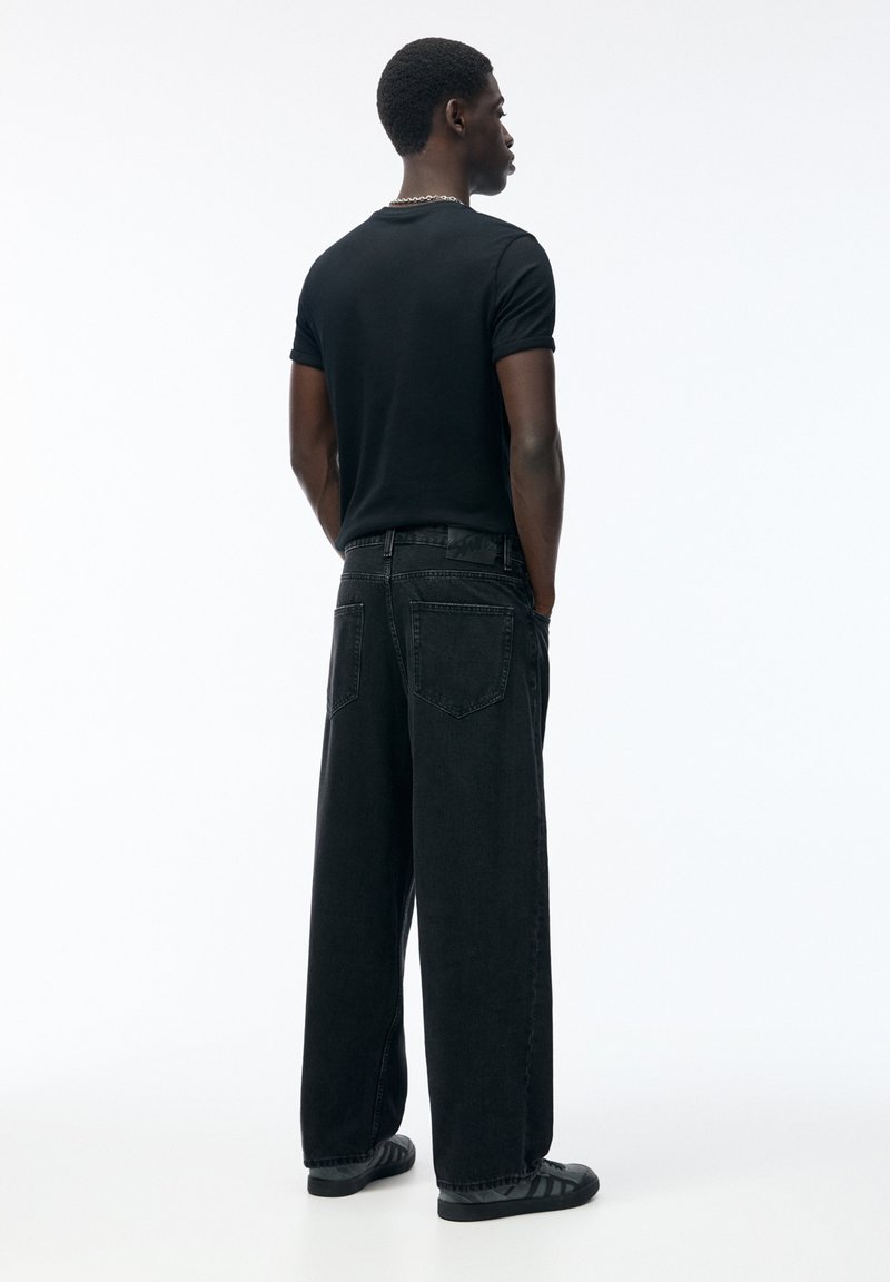 PULL&BEAR PULL&BEAR LOOSE-BAGGY - Relaxed fit jeans - black Cyber Monday