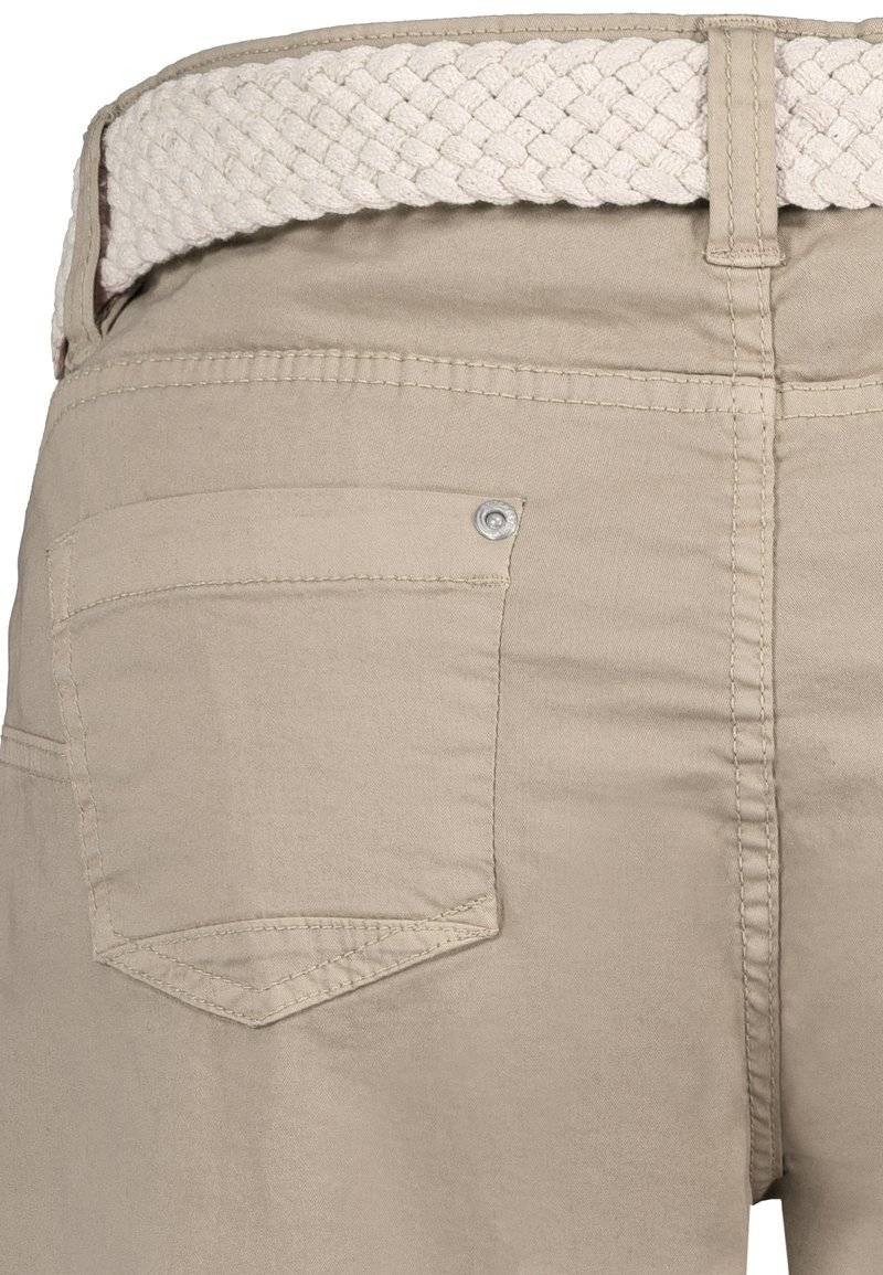 Sublevel Sublevel BERMUDA MIT GÜRTEL - Denim shorts - beige Vatertagsangebot