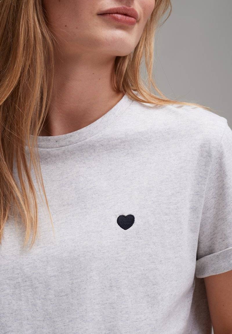 Opus Opus SERZ - Basic T-shirt - grey Top Angebot