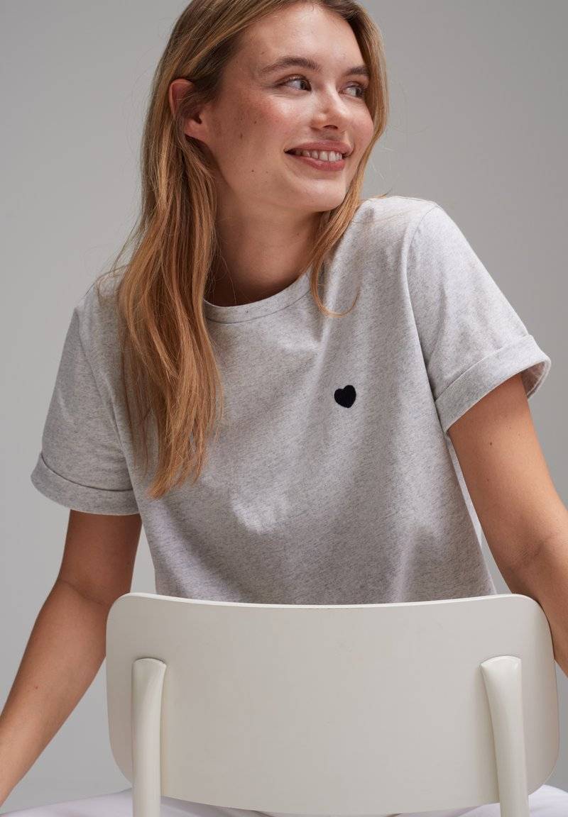 Opus Opus SERZ - Basic T-shirt - grey Top Angebot