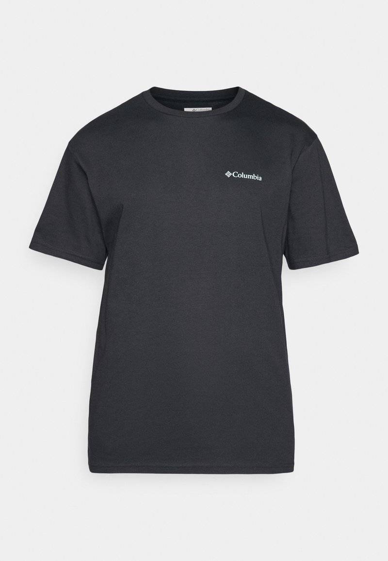 Columbia Columbia CAVALRY TRAIL - Print T-shirt - black Räumungsverkauf