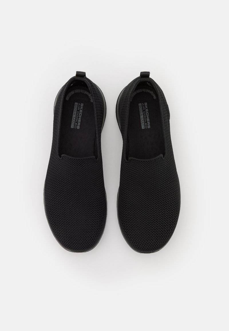 Skechers Performance Skechers Performance GO WALK SLIP ON - Walking trainers - black Begrenzte Freigabe