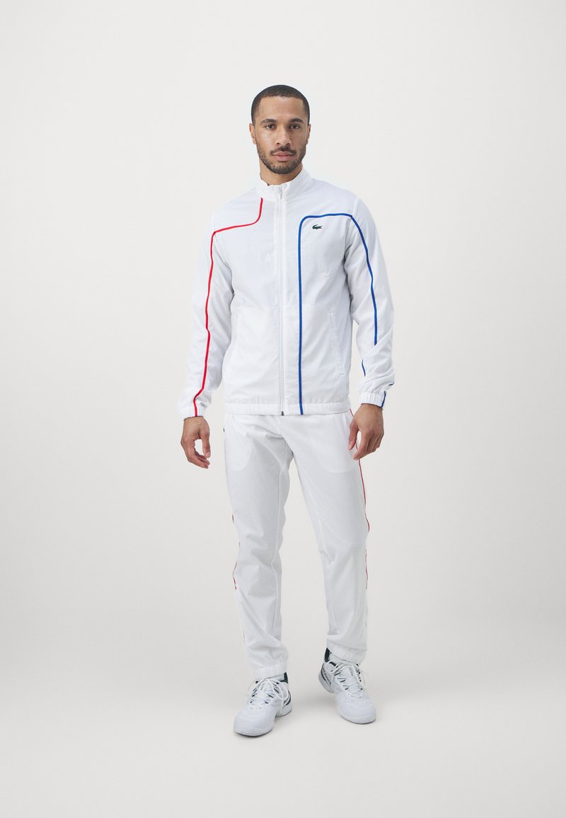 Lacoste Sport Lacoste Sport TRACKSUIT TENNIS PLAYERS - Tracksuit - white Nur für heute