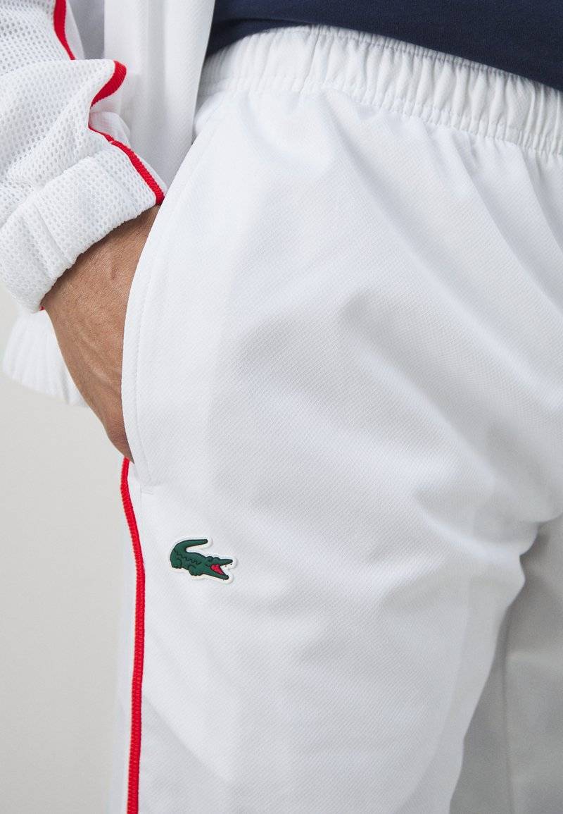 Lacoste Sport Lacoste Sport TRACKSUIT TENNIS PLAYERS - Tracksuit - white Nur für heute