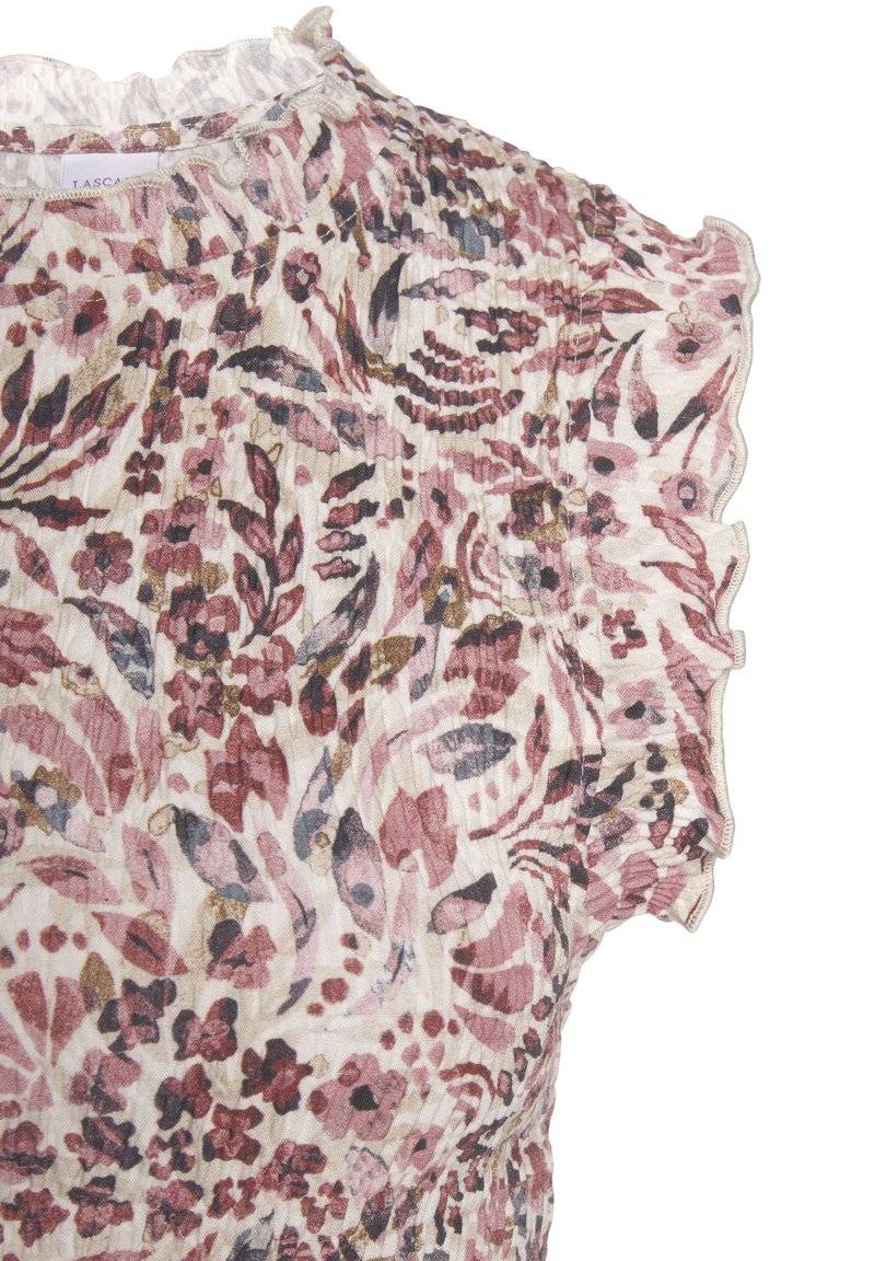 Vivance Vivance Top - creme mauve bedruckt Günstig kaufen