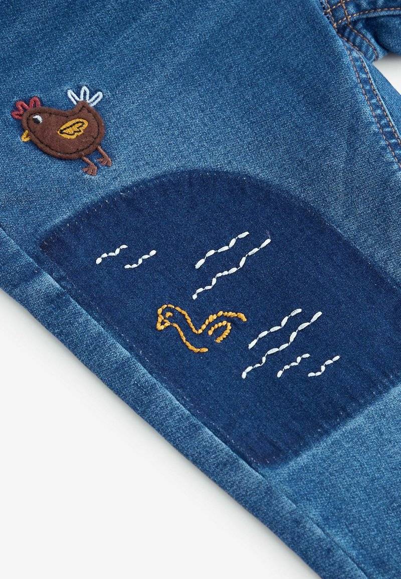 Next Next REGULAR FIT - Jeans Tapered Fit - mid blue farmyard Versandkostenfrei