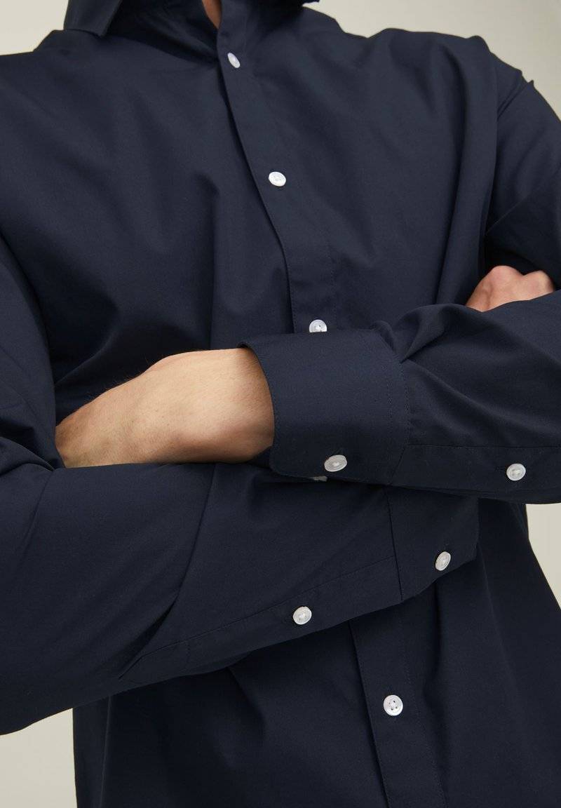Jack & Jones Jack & Jones JJJOE SHIRT PLAIN - Formal shirt - navy blazer Begrenztes Angebot