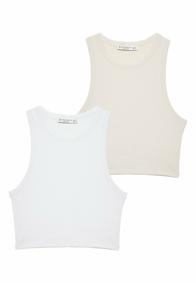 Stradivarius Stradivarius PACK OF 2 - Top - stone Online Shopping