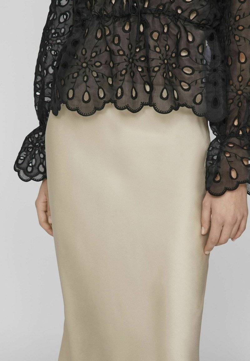 VILA VILA A-line skirt - cement Saisonschlussverkauf