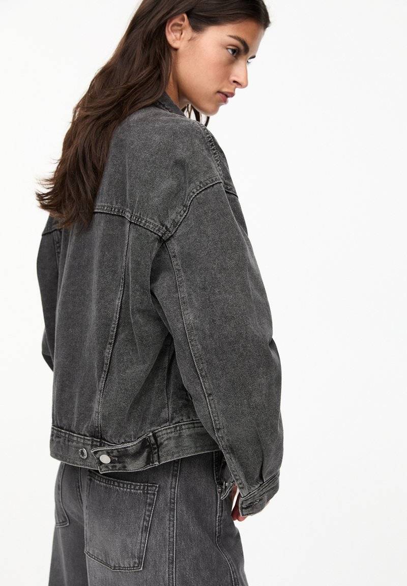 PULL&BEAR PULL&BEAR Denim jacket - grey Black Friday