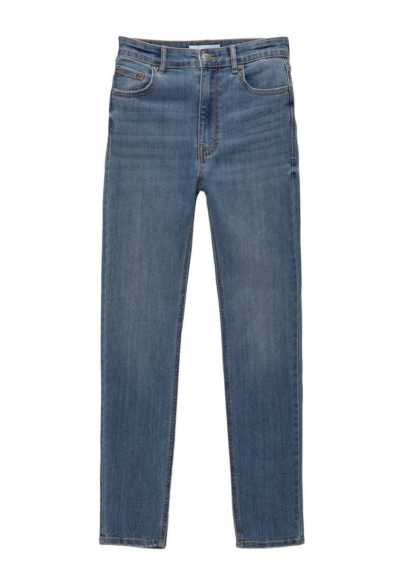 PULL&BEAR PULL&BEAR HIGH WAIST - Jeans Skinny Fit - blue denim Weihnachtsangebot