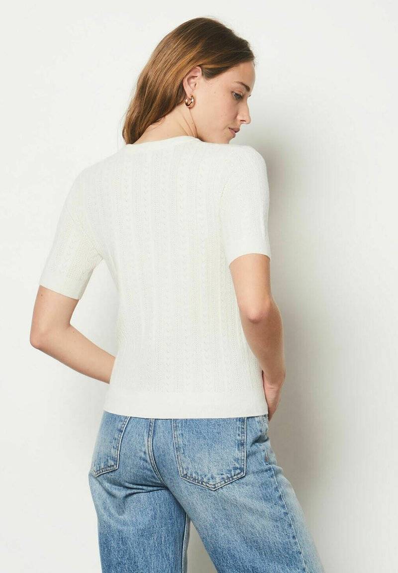 Etam Etam FAUSTINE - Print T-shirt - ecru Neueste Mode