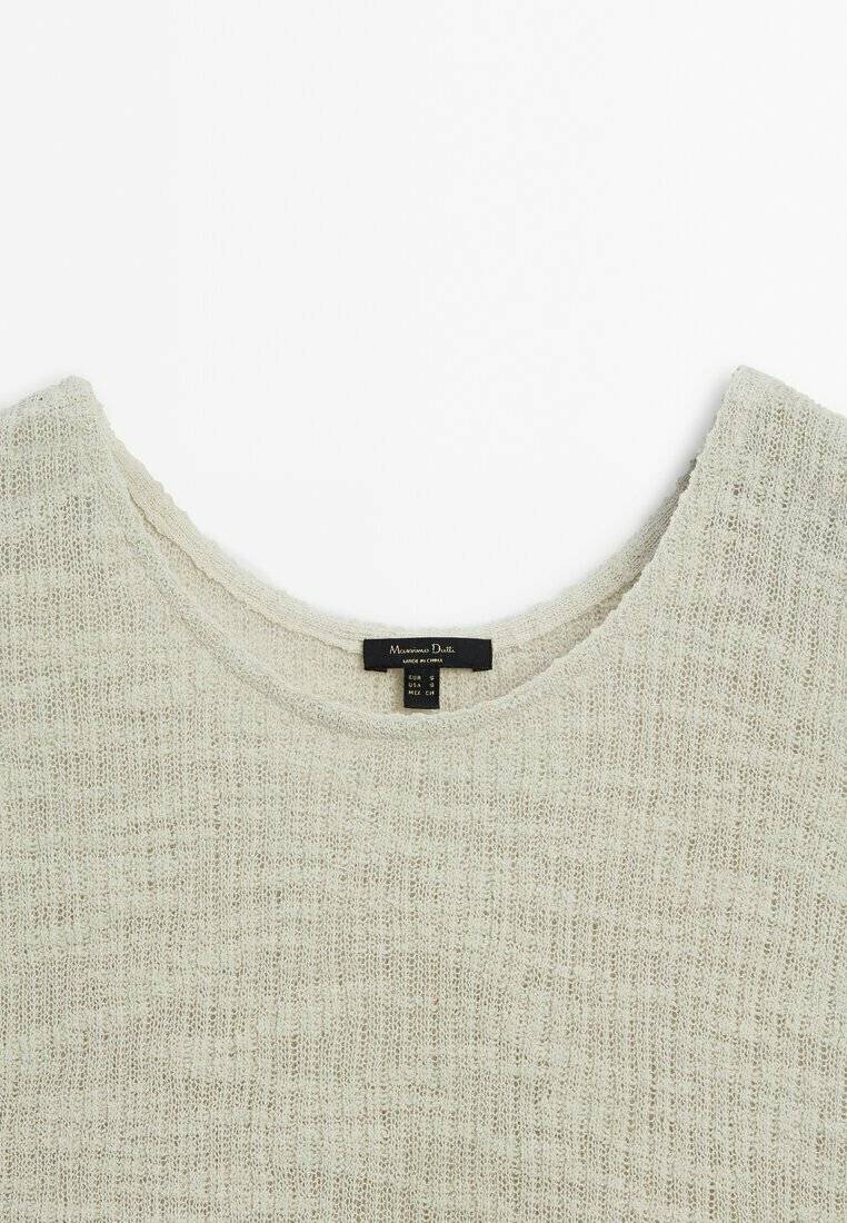 Massimo Dutti Massimo Dutti SLEEVELESS - Top - light brown Große Rabatte