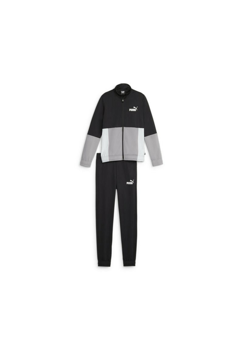 Puma Puma COLORBLOCK SUIT UNISEX SET - Tracksuit - black Saisonale Angebote