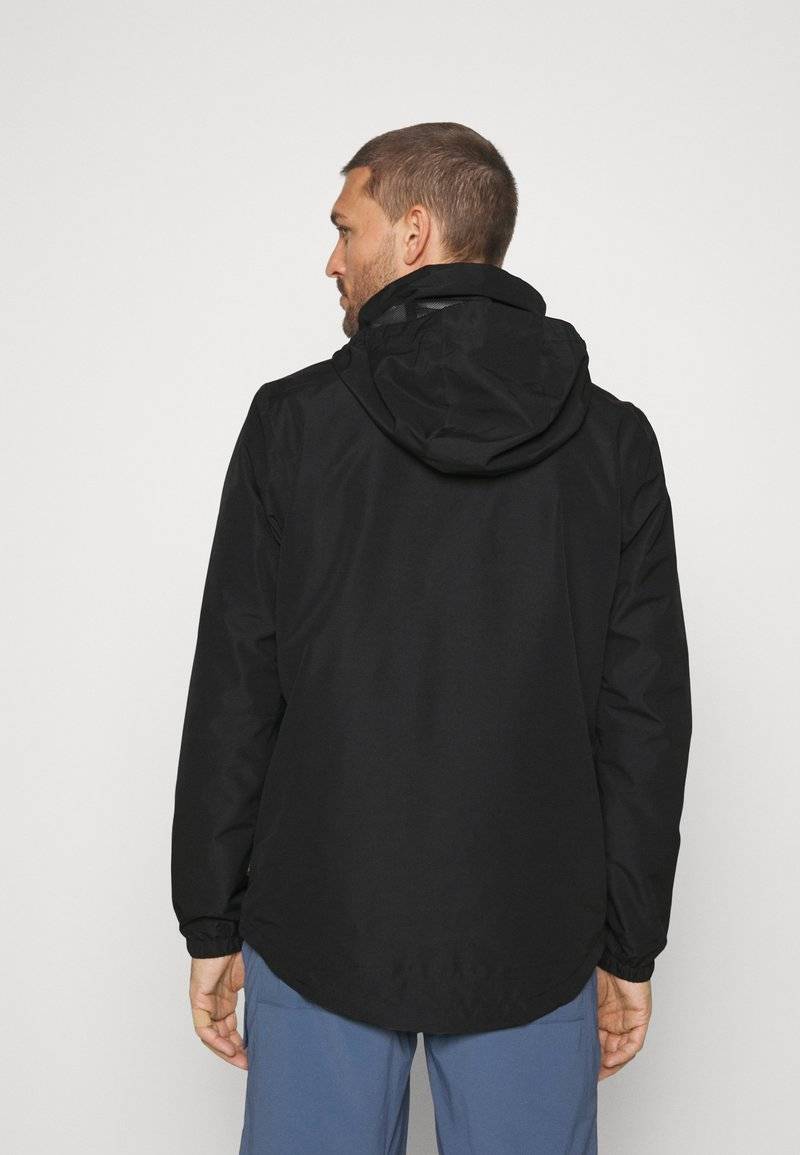 Jack Wolfskin Jack Wolfskin STORMY POINT - Hardshell jacket - black Kauf eins, bekomm eins gratis