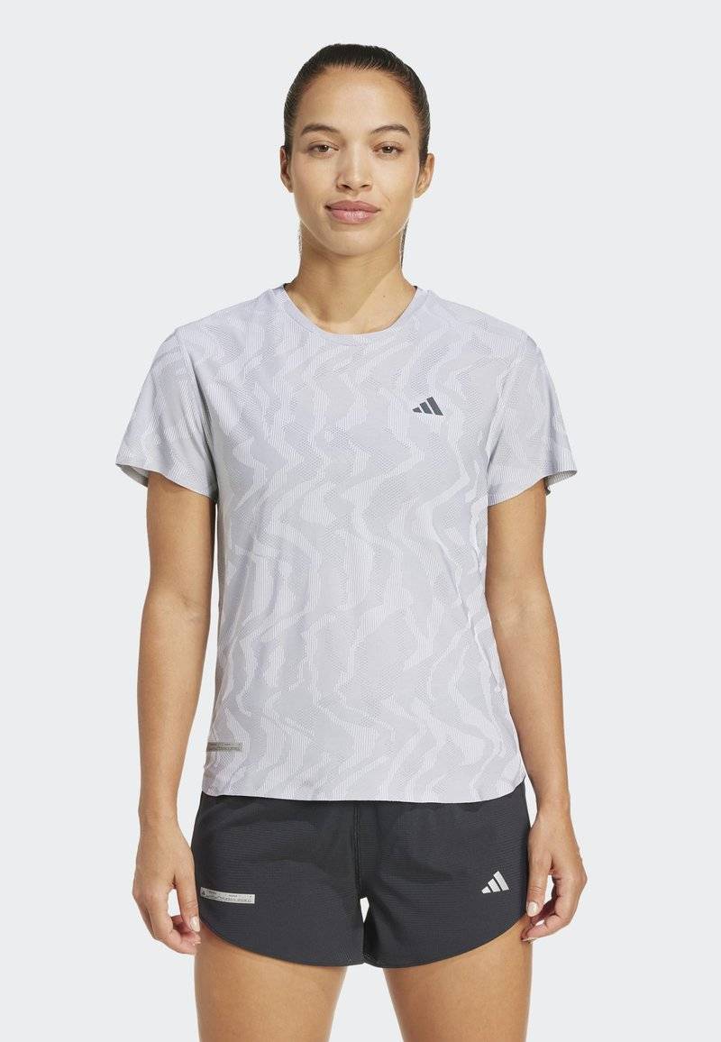 adidas Performance adidas Performance ULTIMATE HEAT.RDY ENGINEERED - Print T-shirt - halo silver Super Sparpreis