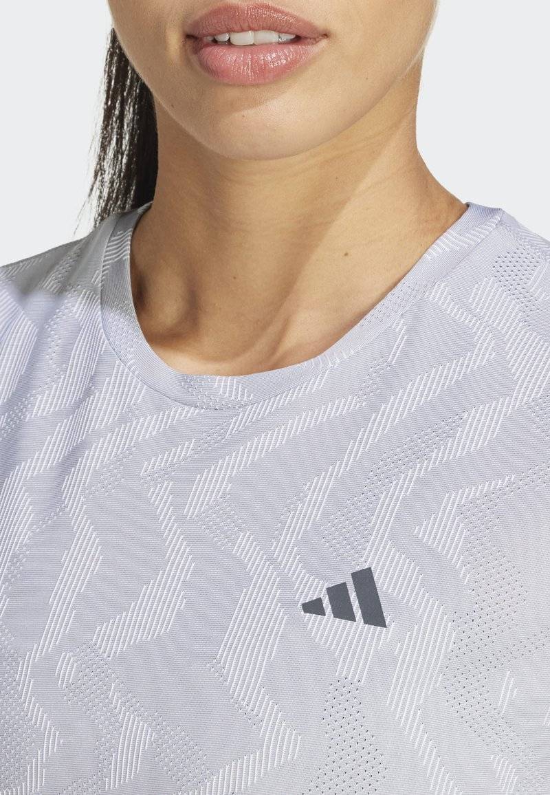 adidas Performance adidas Performance ULTIMATE HEAT.RDY ENGINEERED - Print T-shirt - halo silver Super Sparpreis