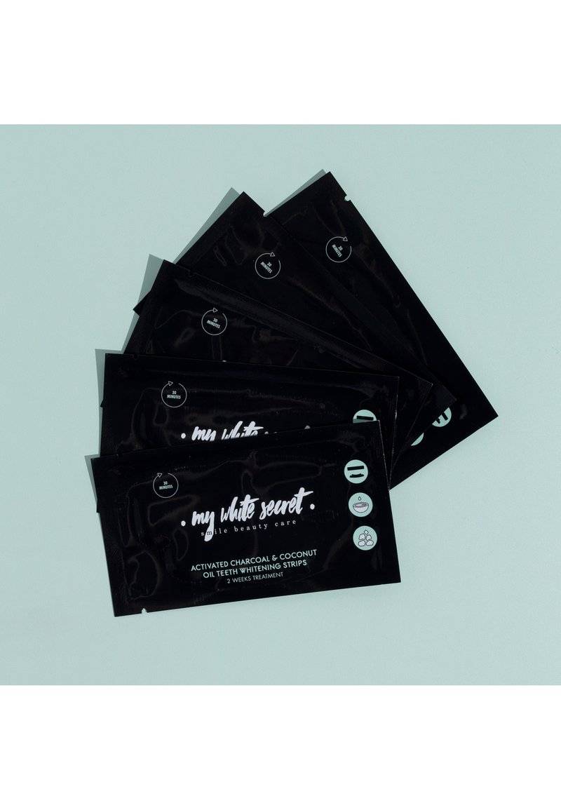 My White Secret My White Secret CHARCOAL TEETH WHITENING STRIPS - Dental care 50% Rabatt mit kostenlosem Versand