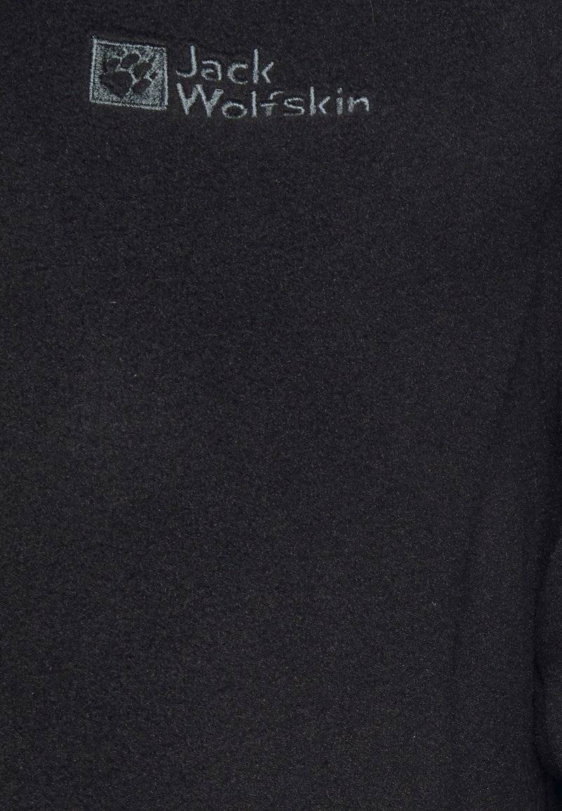 Jack Wolfskin Jack Wolfskin MOONRISE - Fleece jacket - black Limitierter Zeitrabatt