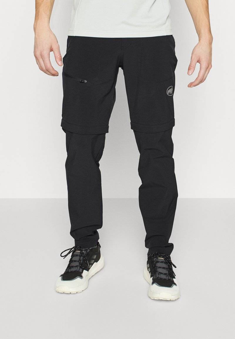 Mammut Mammut RUNBOLD ZIP OFF PANTS MEN - Outdoor trousers - black