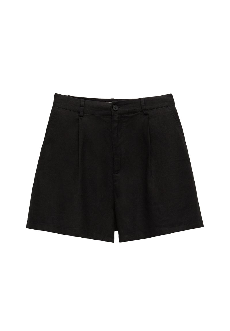 PULL&BEAR PULL&BEAR RUSTIC - BERMUDA - Shorts - black Blitzangebot