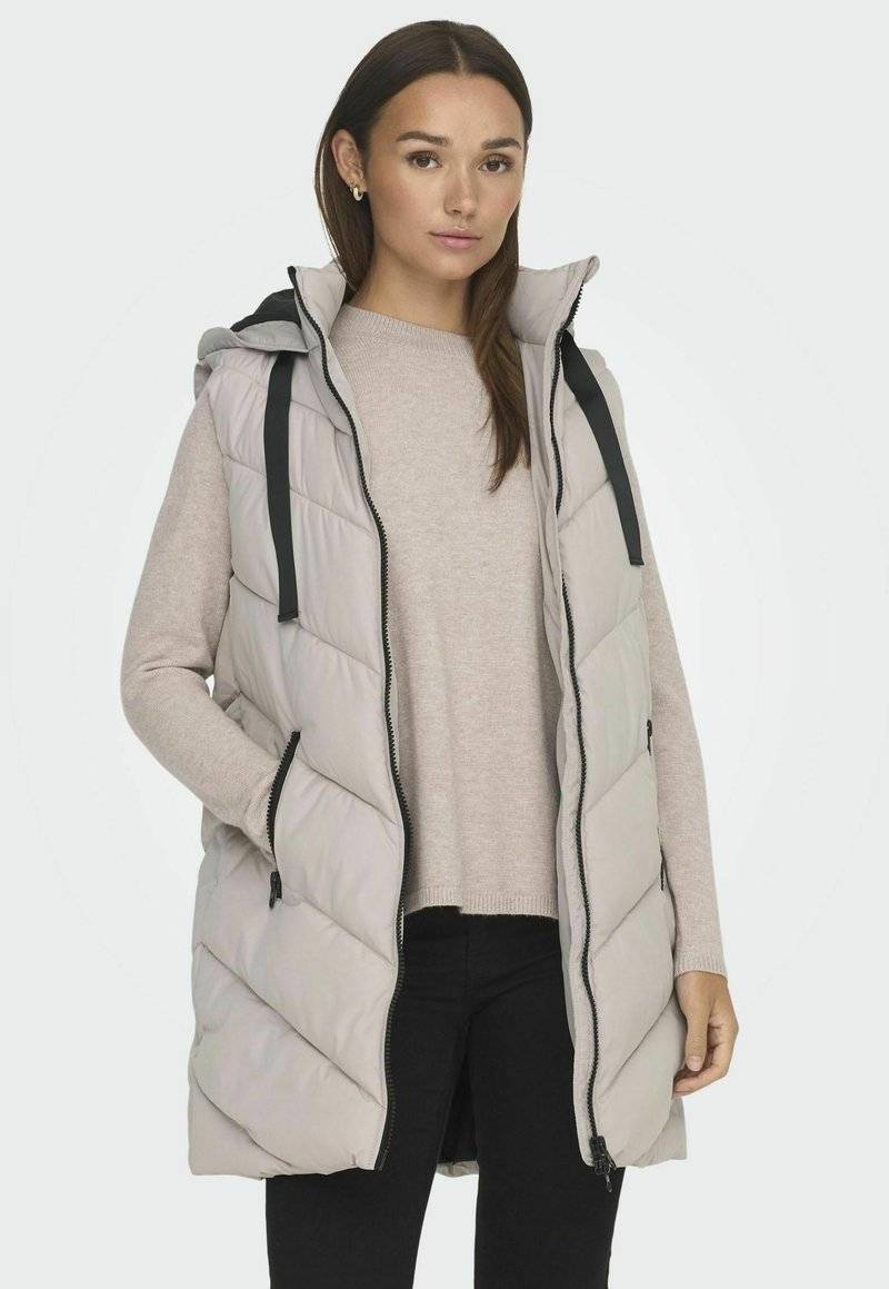 JDY JDY SKYLAR OTW - Waistcoat - chateau gray Große Rabatte