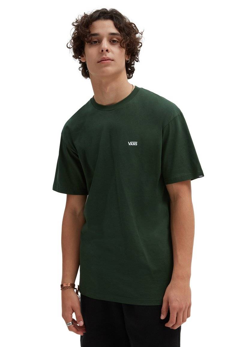 Vans Vans LEFT CHEST LOGO TEE - Basic T-shirt - mountain view white Räumungsverkauf