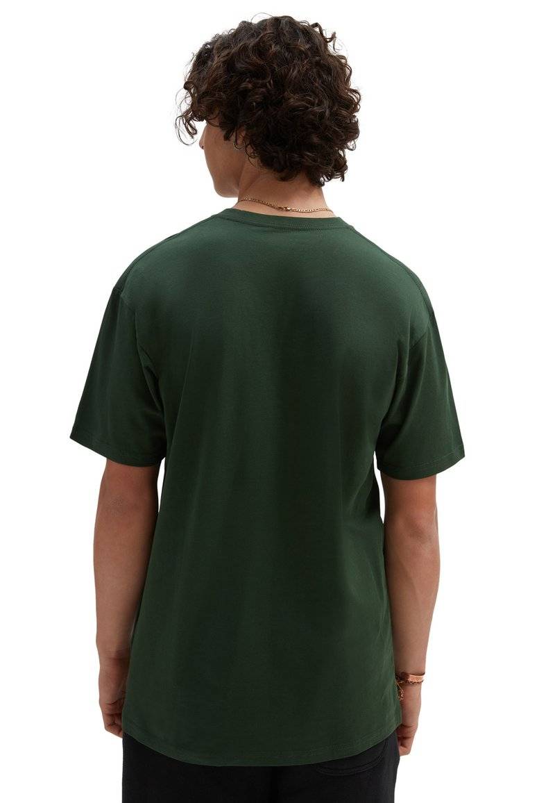 Vans Vans LEFT CHEST LOGO TEE - Basic T-shirt - mountain view white Räumungsverkauf