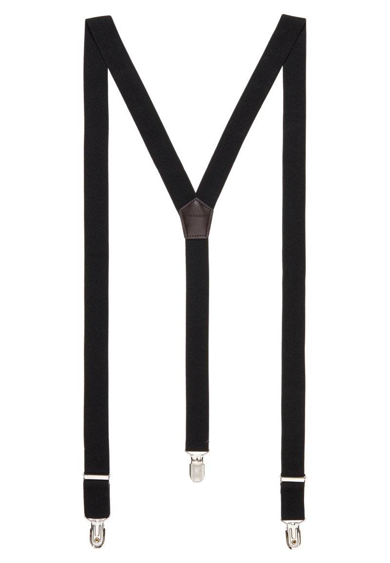 Only & Sons Only & Sons ONSBOWTIE SUSPENDER UNISEX SET - Bow tie - black Sonderangebote