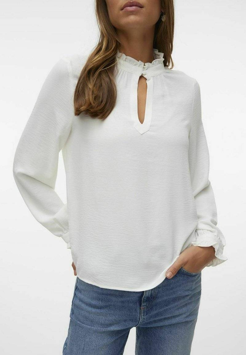 Vero Moda Vero Moda Blouse - snow white VIP-Rabatte
