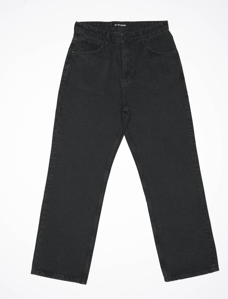 2Y Studios 2Y Studios ADRIK BAGGY - Straight leg jeans - washed black Wochenangebot