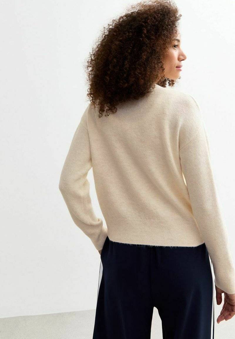 New Look New Look Cardigan - cream Letzte 3 Tage