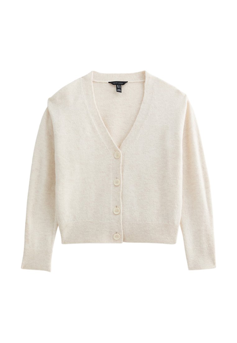 New Look New Look Cardigan - cream Letzte 3 Tage