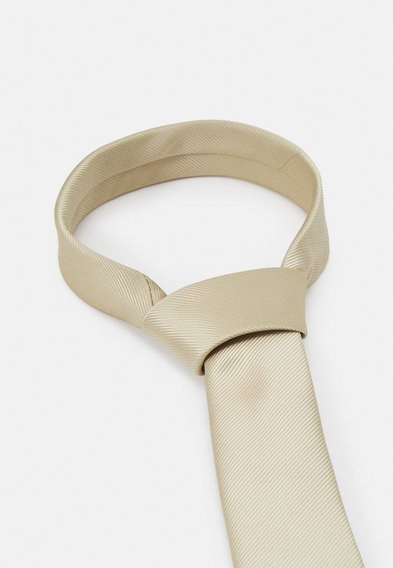 Pier One Pier One Tie - beige Bis zu 65% Rabatt