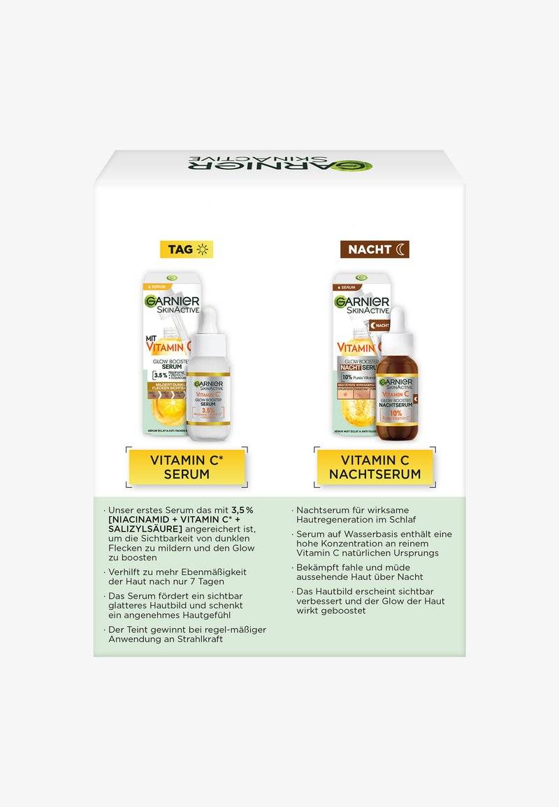 Garnier Garnier VITAMIN C GLOW BOOSTER SERUM DUO - Skincare set Versandkostenfrei