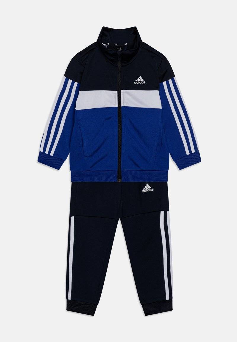 adidas Performance adidas Performance TIBERIO 3-STRIPES COLORBLOCK SHINY TRACK SUIT KIDS - Tracksuit Letzte 3 Tage