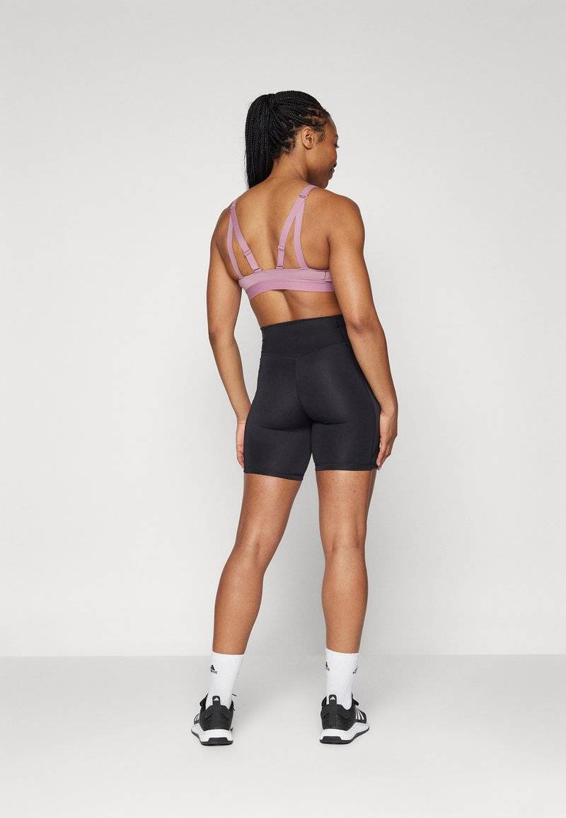 adidas Performance adidas Performance OPTIME ESSENTIALS STASH POCKET SHORT - Leggings - black JETZT KAUFEN