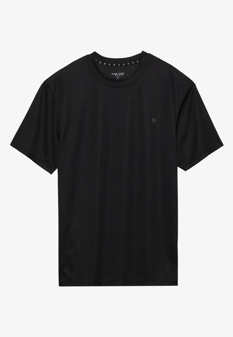 Pier One Sport Pier One Sport Basic T-shirt - black Letzte 2 Tage