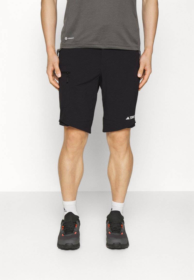 Adidas Terrex Adidas Terrex TERREX UTILITAS HIKING ZIP-OFF - Outdoor trousers - black Zeitbegrenzte Promotion
