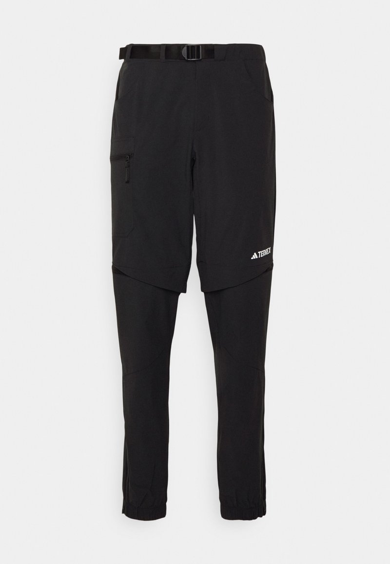 Adidas Terrex Adidas Terrex TERREX UTILITAS HIKING ZIP-OFF - Outdoor trousers - black Zeitbegrenzte Promotion
