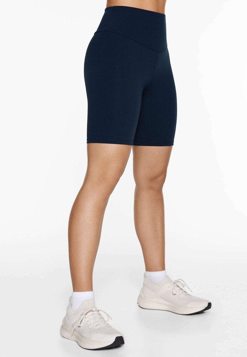 OYSHO OYSHO COMFORTLUX HIGH-RISE - Leggings - dark blue Nur für heute