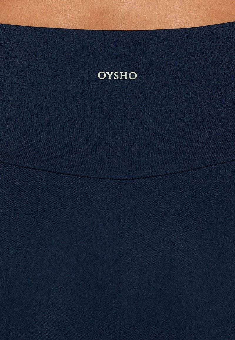 OYSHO OYSHO COMFORTLUX HIGH-RISE - Leggings - dark blue Nur für heute