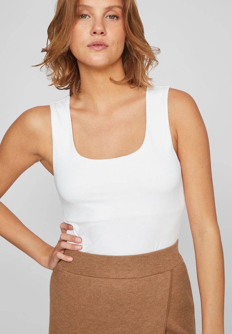 VILA VILA VIKENZA U-NECK TANK NOOS - Top - optical snow Kostenloser Versand international