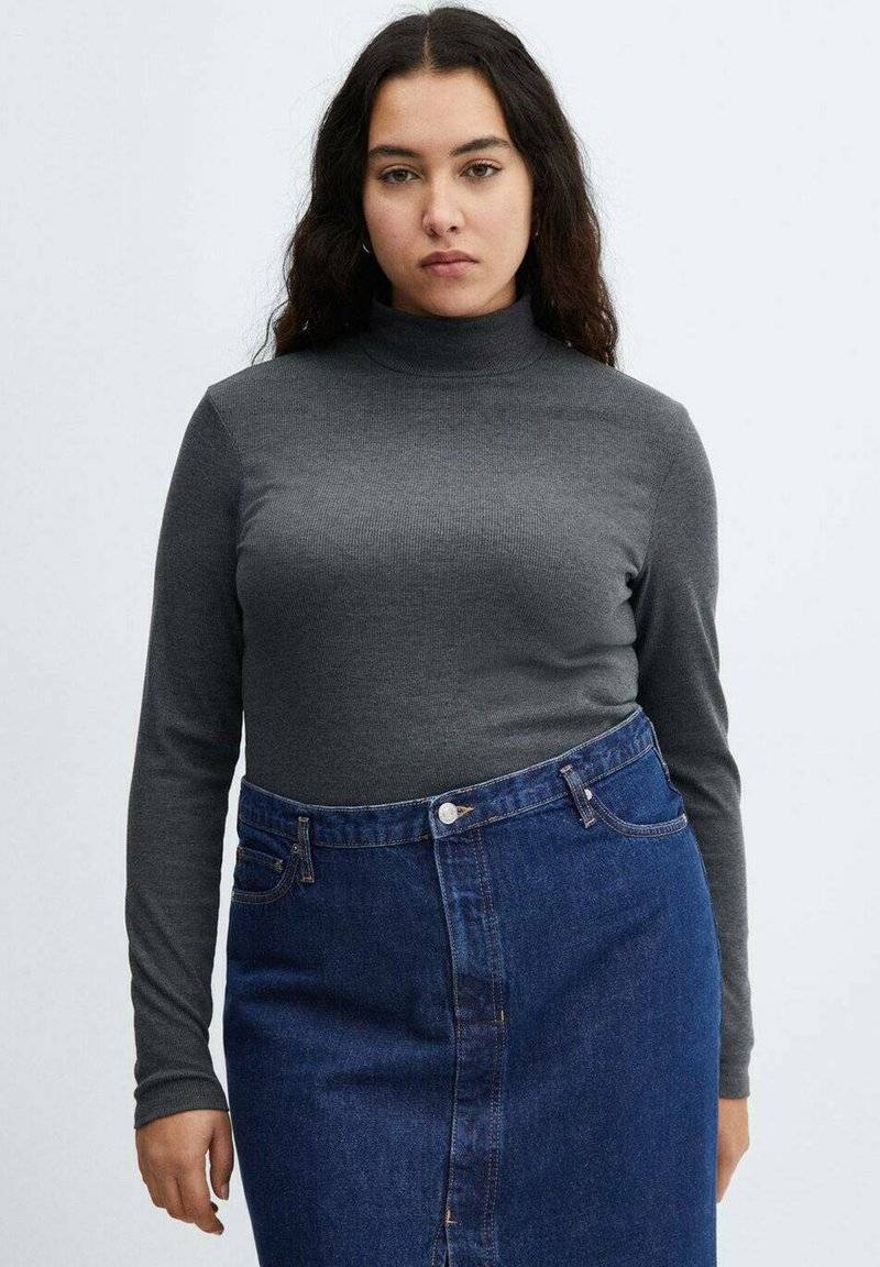 Mango Mango SOLEIL - Pencil skirt - blu scuro Black Friday Preise