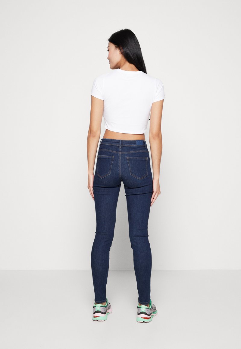 ONLY ONLY ONLWAUW - Jeans Skinny Fit - dark blue denim Online