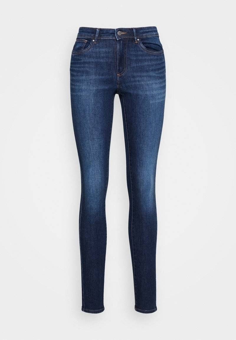 ONLY ONLY ONLWAUW - Jeans Skinny Fit - dark blue denim Online