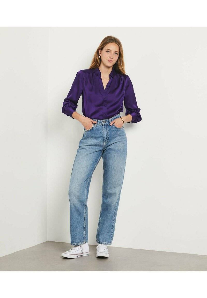 Etam Etam EOLYA - Button-down blouse - violet Outlet