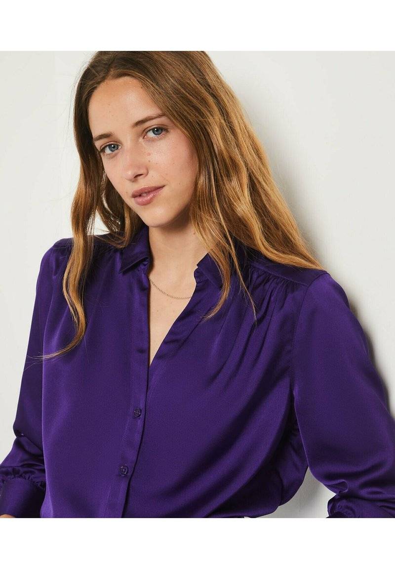 Etam Etam EOLYA - Button-down blouse - violet Outlet
