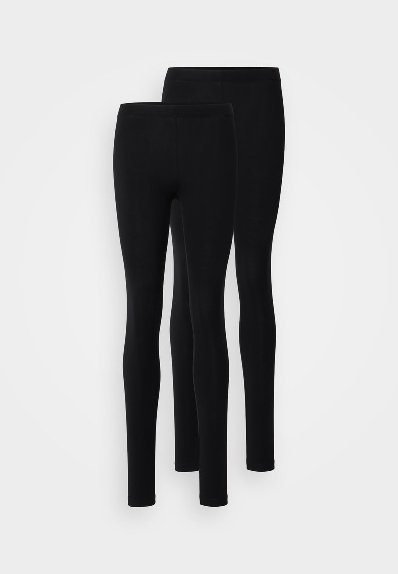 Even&Odd Even&Odd 2 PACK - Leggings - Trousers - black Verkauf