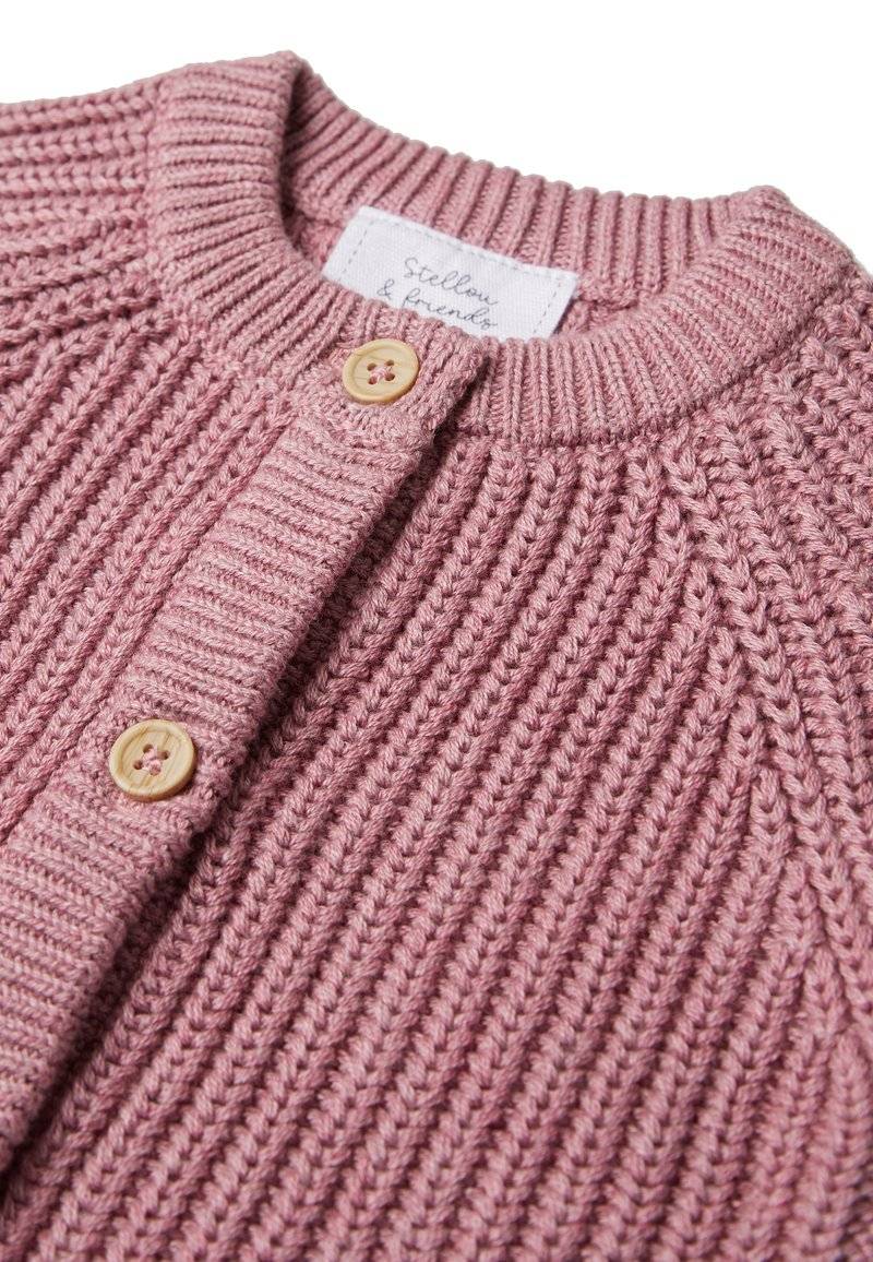 Stellou & friends Stellou & friends UNISEX - Cardigan - rose melange Schlussverkauf